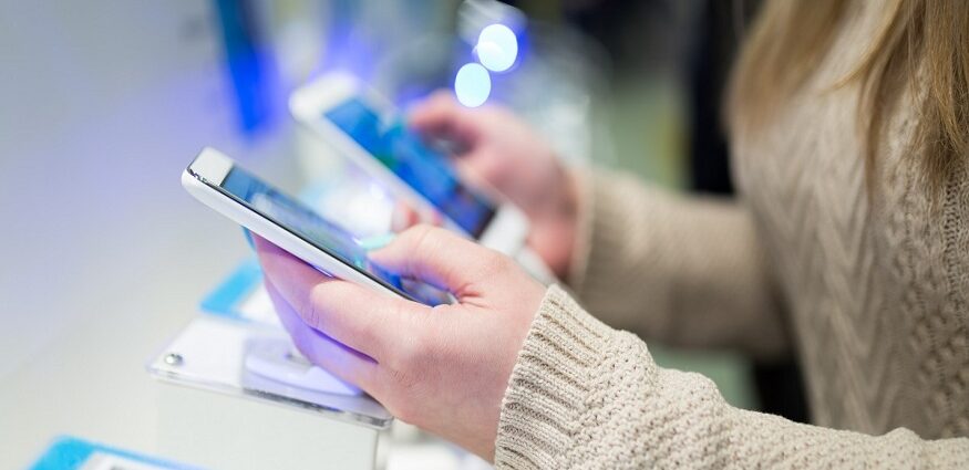 Smartphone on EMI